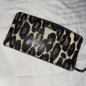 Kate Spade Leopard Wallet